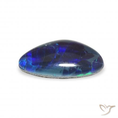 Opal Triplet Gemstone in 13.5 x 7.6 mm Size for Sale, Opal Triplet Stone in Multicolor Color