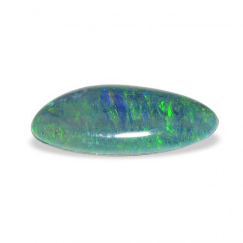 Opal Triplet Gemstone in 15.3 x 7.4 mm Size for Sale, Opal Triplet Stone in Multicolor Color