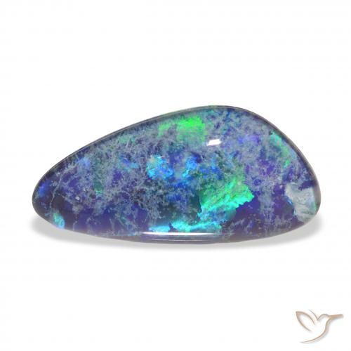 4.46ct Natural Multicolor Opal Triplet, Fancy, Opaque