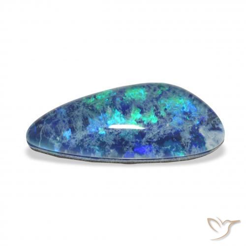 Opal Triplet Gemstone in 18 x 8.9 mm Size for Sale, Opal Triplet Stone in Multicolor Color