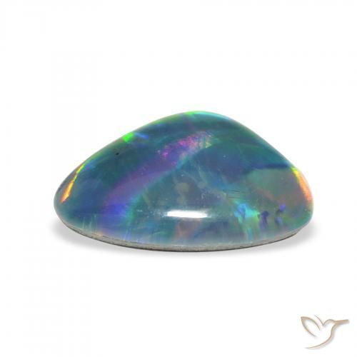 Opal Triplet Gemstone in 12 x 8 mm (calibrated) Size for Sale, Opal Triplet Stone in Multicolor Color