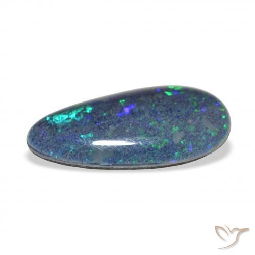 Opal Triplet Gemstone in 17.7 x 9 mm Size for Sale, Opal Triplet Stone in Multicolor Color