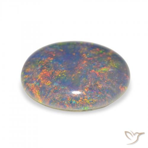 Opal Triplet Gemstone in 15 x 10 mm (calibrated) Size for Sale, Opal Triplet Stone in Multicolor Color