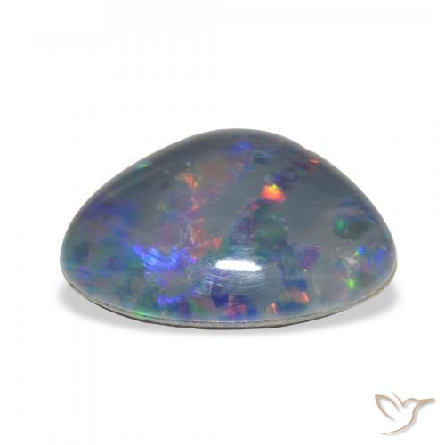 Opal Triplet Gemstone in 14.2 x 11 mm Size for Sale, Opal Triplet Stone in Multicolor Color