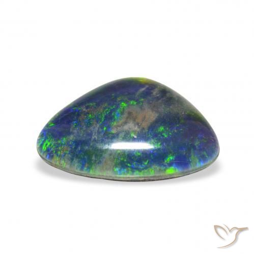 Opal Triplet Gemstone in 11.2 x 8.1 mm Size for Sale, Opal Triplet Stone in Multicolor Color
