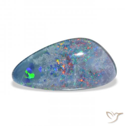 4.10ct Natural Multicolor Opal Triplet, Fancy, Opaque