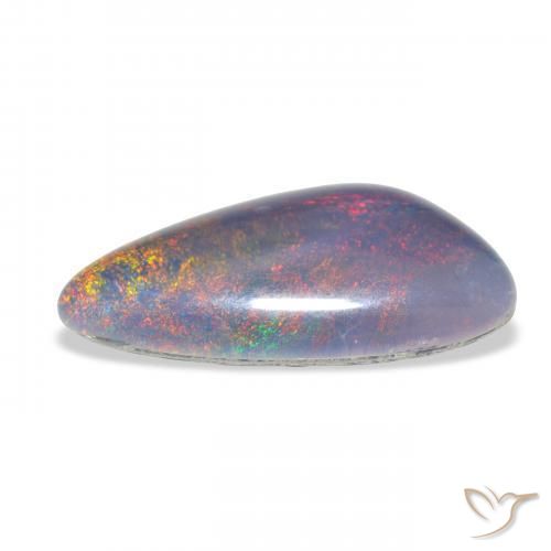 Opal Triplet Gemstone in 18.2 x 9.1 mm Size for Sale, Opal Triplet Stone in Multicolor Color