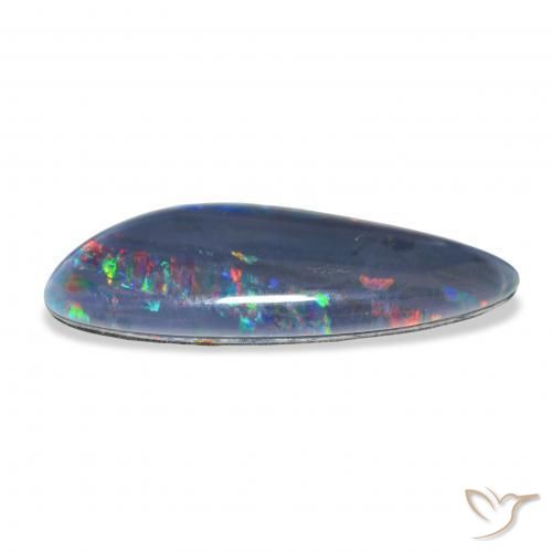 Opal Triplet Gemstone in 22.6 x 8.3 mm Size for Sale, Opal Triplet Stone in Multicolor Color