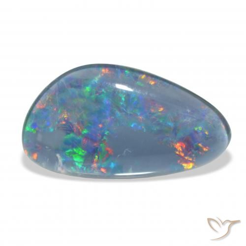 7.34ct Natural Multicolor Opal Triplet, Fancy, Opaque