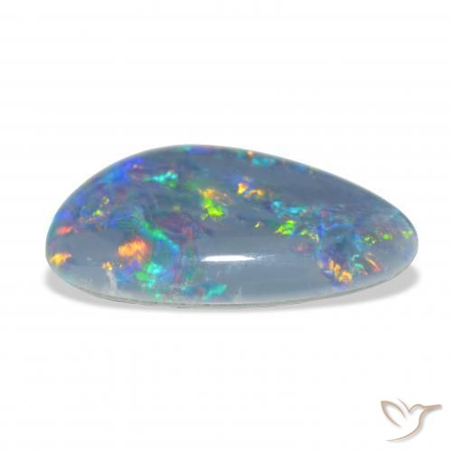 Opal Triplet Gemstone in 21.2 x 12 mm Size for Sale, Opal Triplet Stone in Multicolor Color