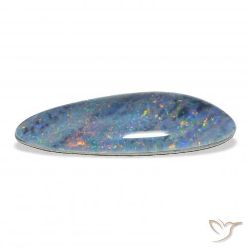 Opal Triplet Gemstone in 23 x 8.3 mm Size for Sale, Opal Triplet Stone in Multicolor Color