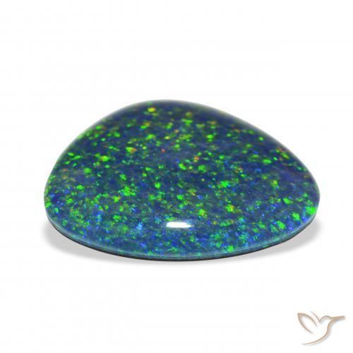 Opal Triplet Gemstone in 16.4 x 12.9 mm Size for Sale, Opal Triplet Stone in Multicolor Color