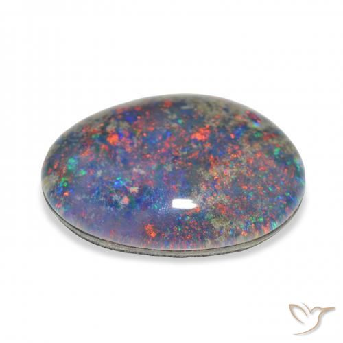 Opal Triplet Gemstone in 18 x 14.2 mm Size for Sale, Opal Triplet Stone in Multicolor Color