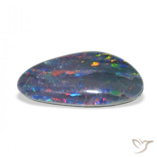 Opal Triplet Gemstone in 15.7 x 9.2 mm Size for Sale, Opal Triplet Stone in Multicolor Color