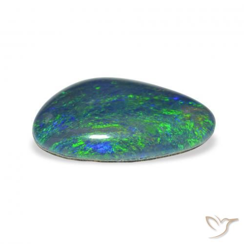 Opal Triplet Gemstone in 16 x 9.6 mm Size for Sale, Opal Triplet Stone in Multicolor Color