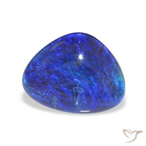 4.20 ct Multicolor Opal Triplet Stone, Natural Opal Triplet in Fancy Cabochon Shape for Sale