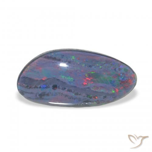 3.84ct Natural Multicolor Opal Triplet, Fancy, Opaque
