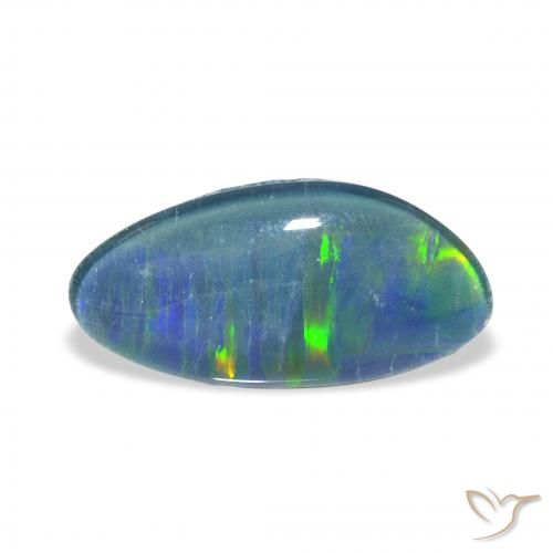 4.32ct Natural Multicolor Opal Triplet, Fancy, Opaque