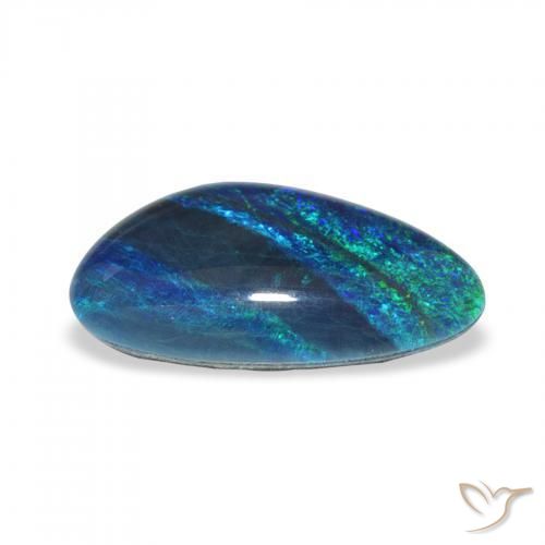 Opal Triplet Gemstone in 15.2 x 8.8 mm Size for Sale, Opal Triplet Stone in Multicolor Color