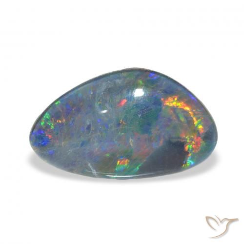 3.75ct Natural Multicolor Opal Triplet, Fancy, Opaque