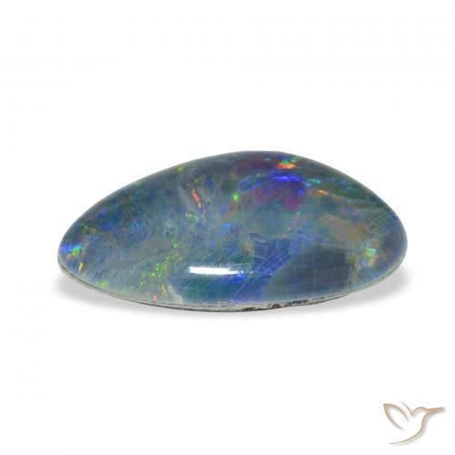 Opal Triplet Gemstone in 16.3 x 9.7 mm Size for Sale, Opal Triplet Stone in Multicolor Color