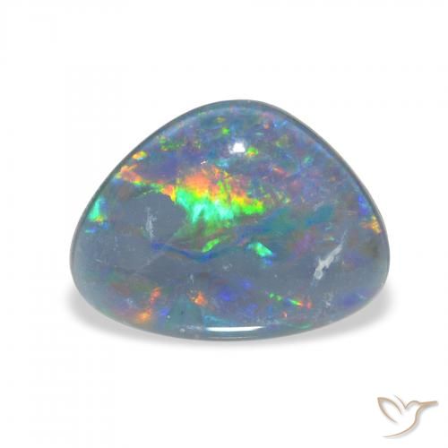 4.00ct Natural Multicolor Opal Triplet, Fancy, Opaque