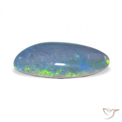 Opal Triplet Gemstone in 17.3 x 8.4 mm Size for Sale, Opal Triplet Stone in Multicolor Color