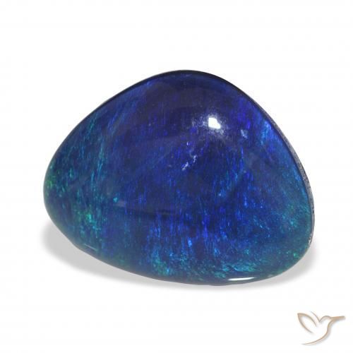 3.52 ct Multicolor Opal Triplet Stone, Natural Opal Triplet in Fancy Cabochon Shape for Sale