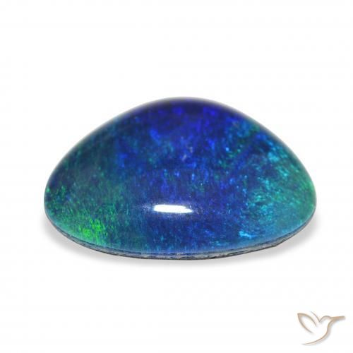 Opal Triplet Gemstone in 13.9 x 10.8 mm Size for Sale, Opal Triplet Stone in Multicolor Color