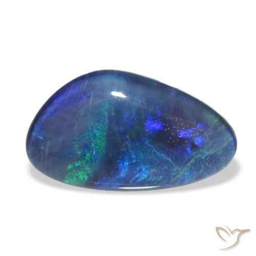 3.40ct Natural Multicolor Opal Triplet, Fancy, Opaque