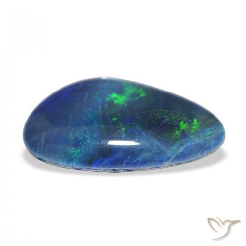 Opal Triplet Gemstone in 15.7 x 9.1 mm Size for Sale, Opal Triplet Stone in Multicolor Color