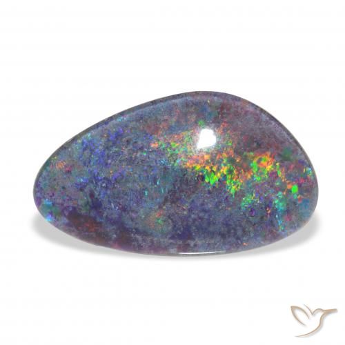 3.16ct Natural Multicolor Opal Triplet, Fancy, Opaque