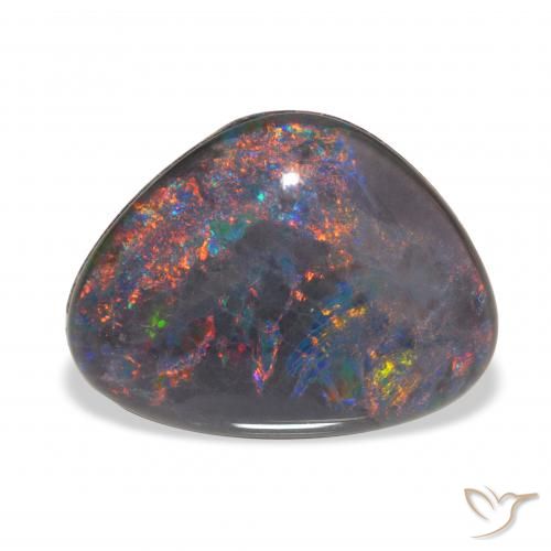 4.24ct Natural Multicolor Opal Triplet, Fancy, Opaque