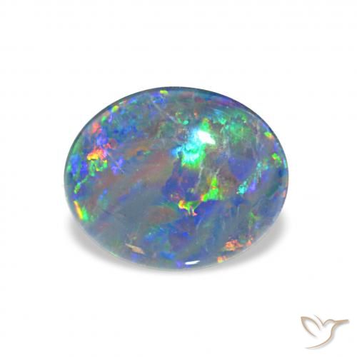 2.33ct Multicolor Opal Triplet, Oval, Opaque