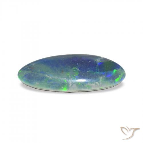 Opal Triplet Gemstone in 17 x 8.2 mm Size for Sale, Opal Triplet Stone in Multicolor Color