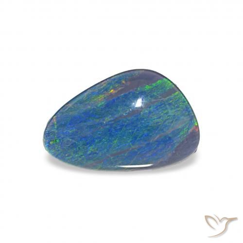 1.57ct Natural Multicolor Opal Triplet, Fancy, Opaque, Photo A