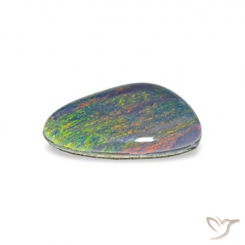 Opal Triplet Gemstone in 11.3 x 7.4 mm Size for Sale, Opal Triplet Stone in Multicolor Color