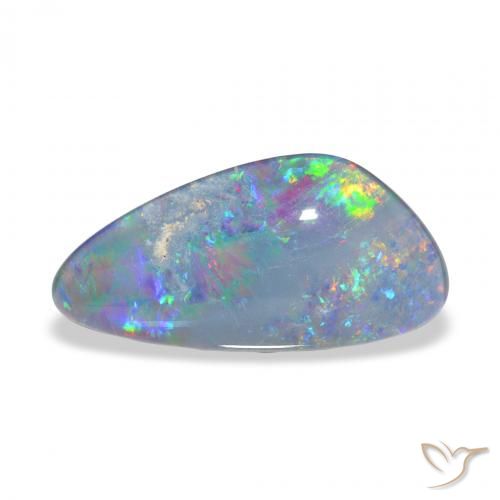 4.17ct Natural Multicolor Opal Triplet, Fancy, Opaque