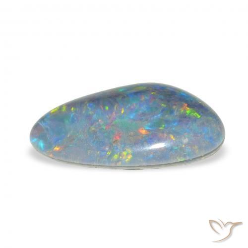 Opal Triplet Gemstone in 15.6 x 9.1 mm Size for Sale, Opal Triplet Stone in Multicolor Color