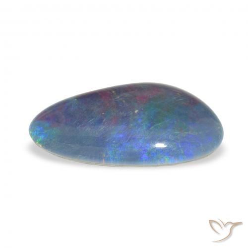 Opal Triplet Gemstone in 15.6 x 9.1 mm Size for Sale, Opal Triplet Stone in Multicolor Color