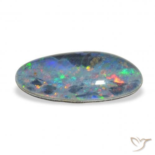 Opal Triplet Gemstone in 17.6 x 9 mm Size for Sale, Opal Triplet Stone in Multicolor Color