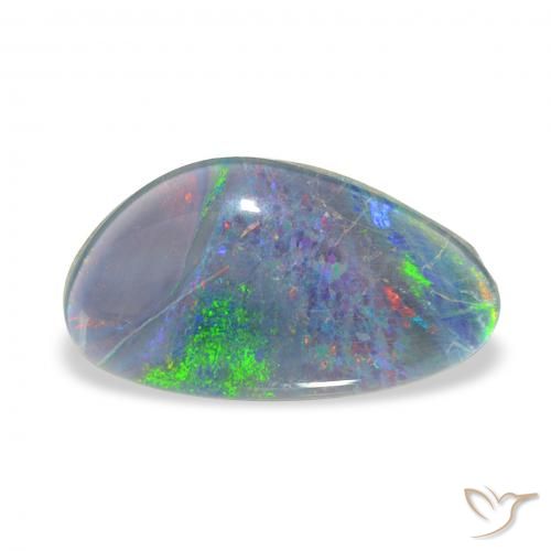 3.21ct Natural Multicolor Opal Triplet, Fancy, Opaque