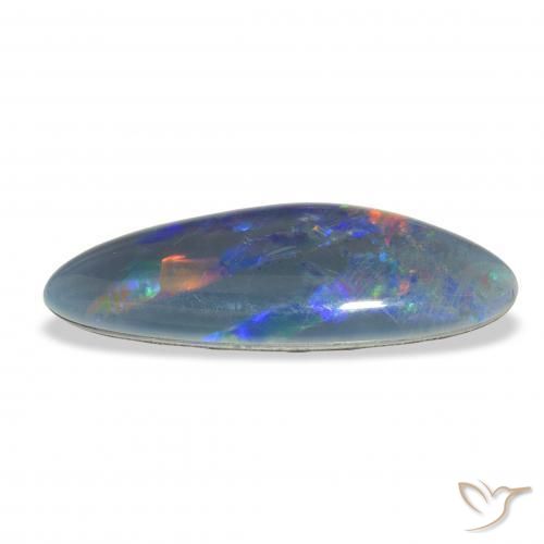 Opal Triplet Gemstone in 24.9 x 9.9 mm Size for Sale, Opal Triplet Stone in Multicolor Color