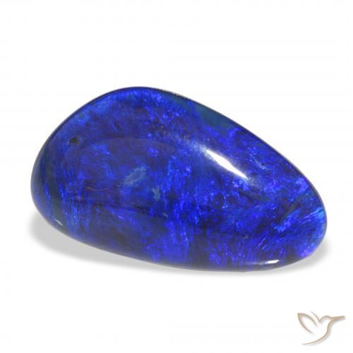 10.20 ct Multicolor Opal Triplet Stone, Natural Opal Triplet in Fancy Cabochon Shape for Sale