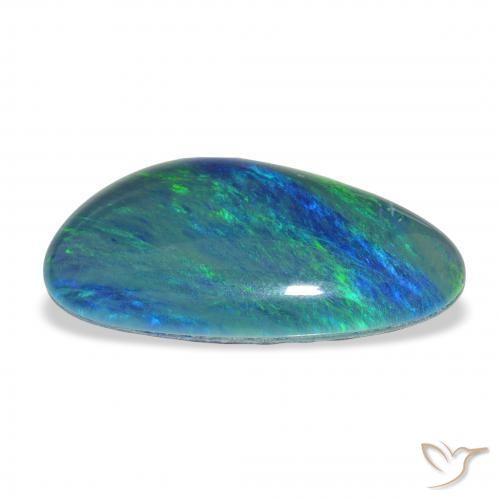 Opal Triplet Gemstone in 22.4 x 12.9 mm Size for Sale, Opal Triplet Stone in Multicolor Color