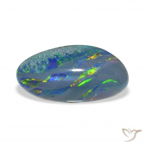 4.21ct Natural Multicolor Opal Triplet, Fancy, Opaque