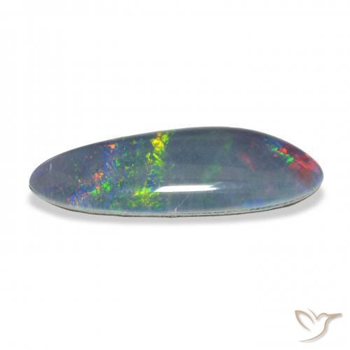 Opal Triplet Gemstone in 24.8 x 10.1 mm Size for Sale, Opal Triplet Stone in Multicolor Color