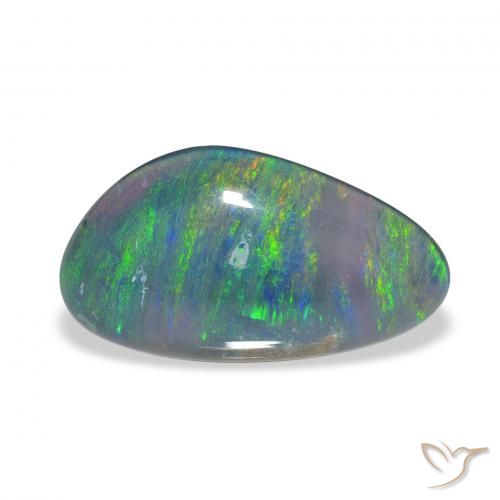 3.07ct Natural Multicolor Opal Triplet, Fancy, Opaque