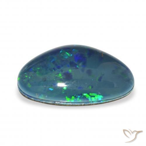 Opal Triplet Gemstone in 18.2 x 12.2 mm Size for Sale, Opal Triplet Stone in Multicolor Color