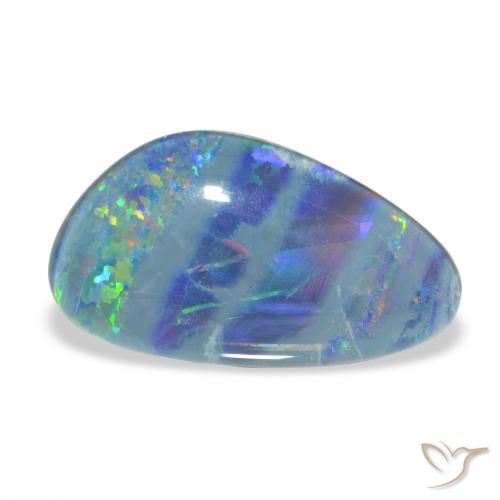 7.90ct Multicolor Opal Triplet, Fancy, Opaque